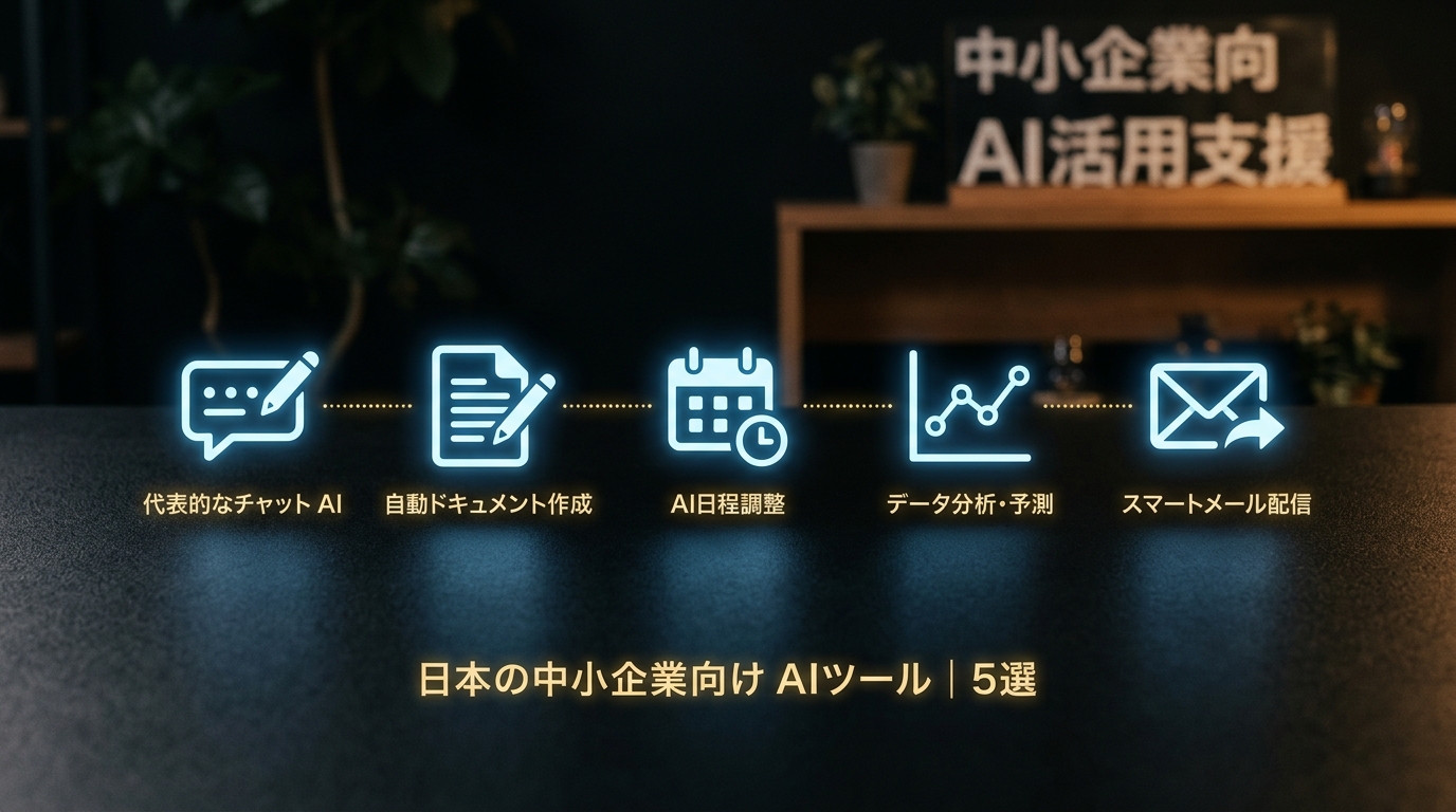 中小企業が今すぐ始められる AI活用5選